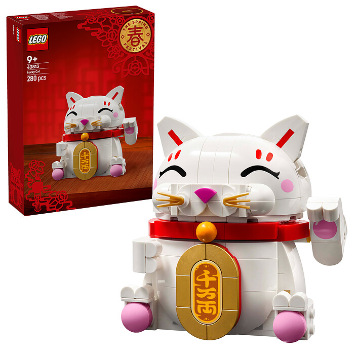 Avis LEGO Icons 40813 Le Chat Porte-Bonheur