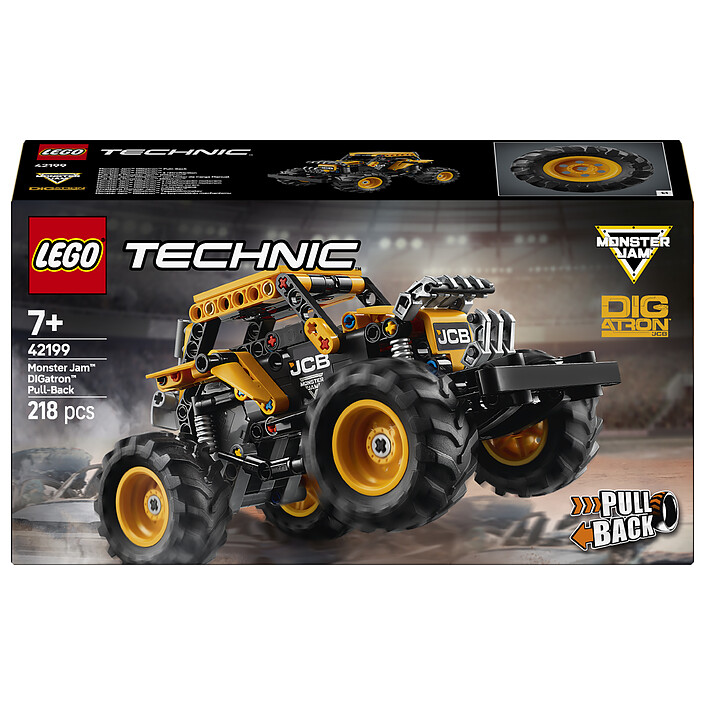 LEGO Technic 42199 Monster Jam DIGatron à rétrofriction
