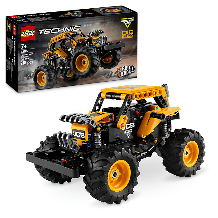 Avis LEGO Technic 42199 Monster Jam DIGatron à rétrofriction
