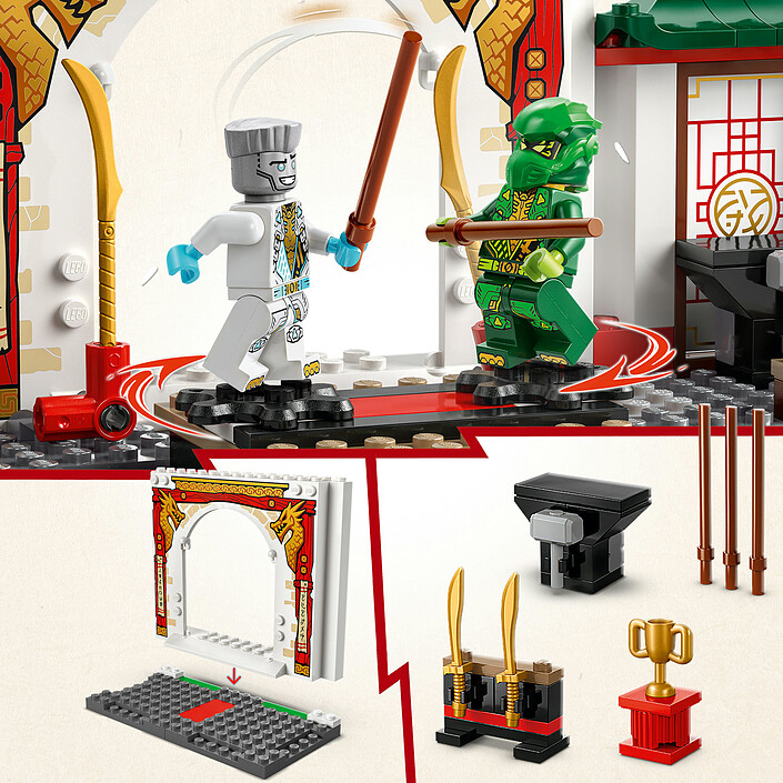 LEGO Ninjago 71831 Le temple de Spinjitzu des Ninjas pas cher