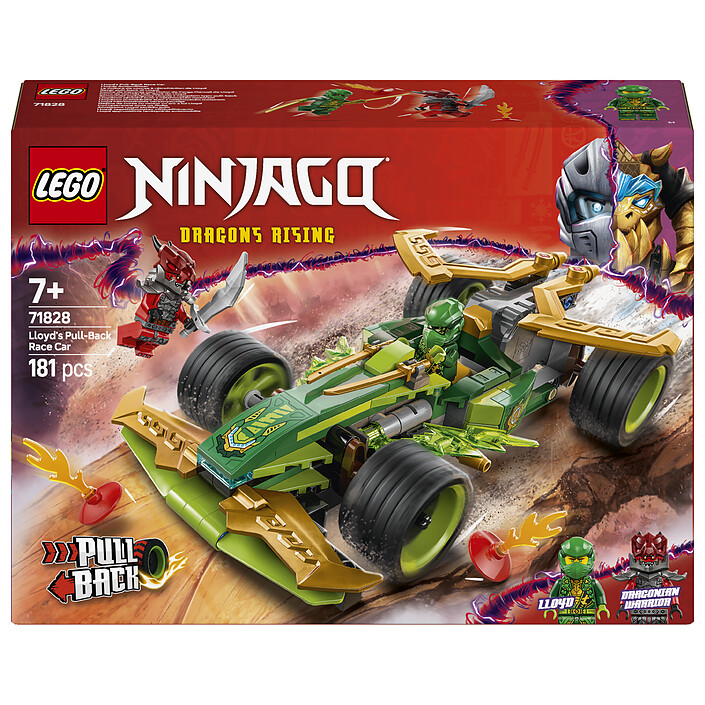 LEGO Ninjago 71828 La voiture de course à rétrofriction de Lloyd