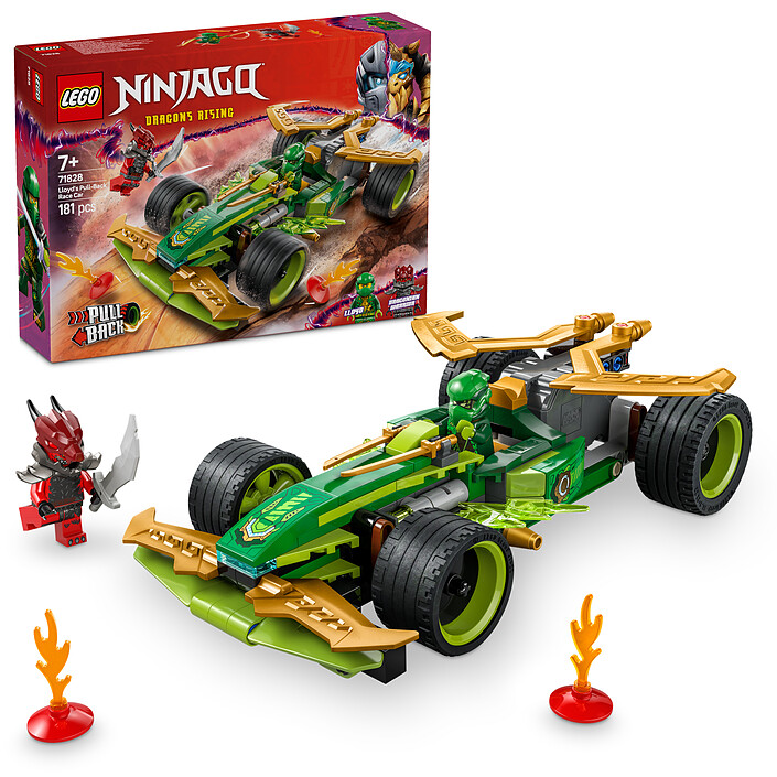 Avis LEGO Ninjago 71828 La voiture de course à rétrofriction de Lloyd