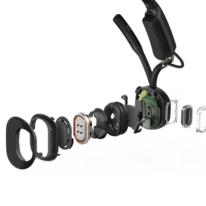 Acheter Shokz OpenMeet UC - USB-C (Noir)