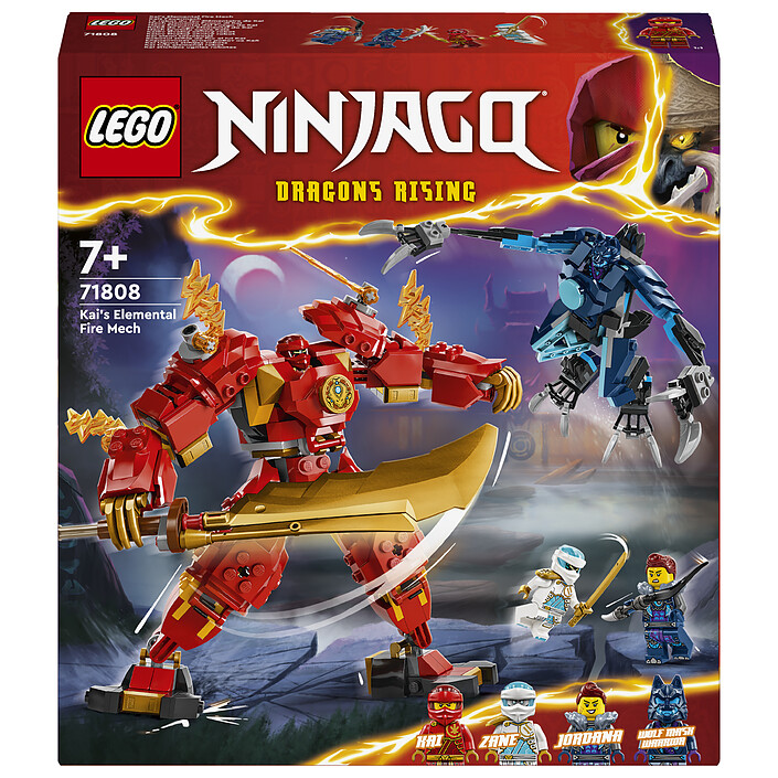 LEGO Ninjago 71808 El Robot Elemental del Fuego de Kai