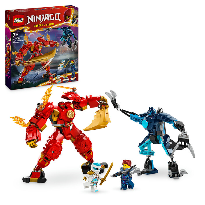 Opiniones sobre LEGO Ninjago 71808 El Robot Elemental del Fuego de Kai