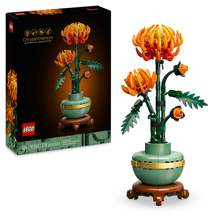Nota LEGO Botanicals 10368 Il Crisantemo