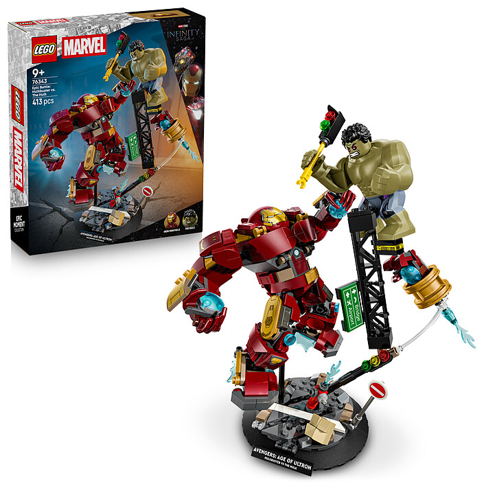 Opiniones sobre LEGO Marvel 76343 El Combate Legendario entre Hulkbuster y Hulk