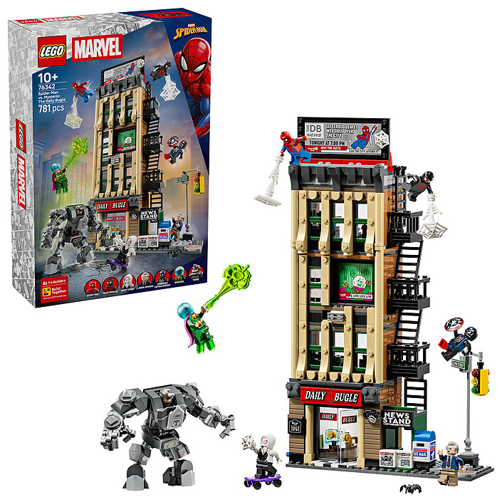 Avis LEGO Marvel 76342 Spider-Man contre Mystério : le Daily Bugle