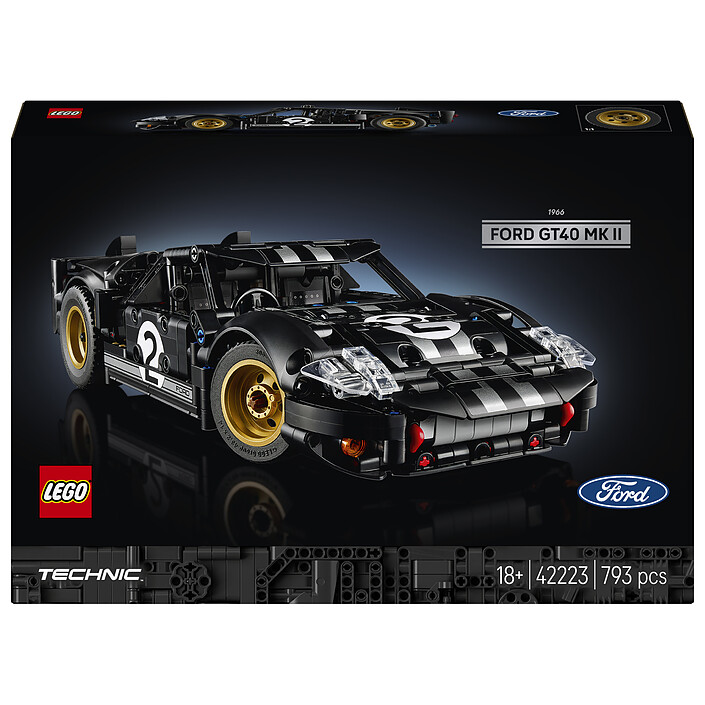 LEGO Technic 42223 The 1966 Ford GT40 MKII Race Car