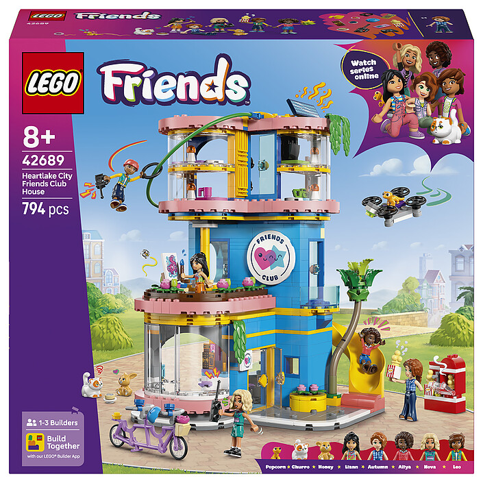 LEGO Friends 42689 Le Club-House de Heartlake City
