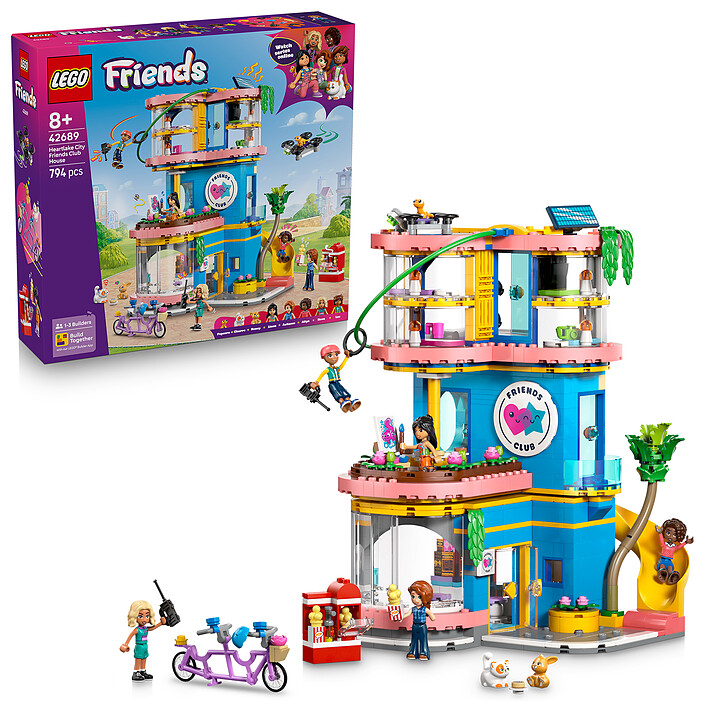 Avis LEGO Friends 42689 Le Club-House de Heartlake City