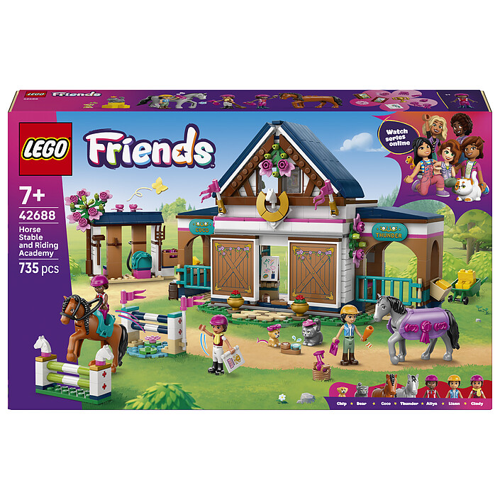 LEGO Friends 42688 L'Écurie et l'École d'Équitation