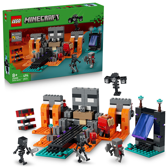 Avis LEGO Minecraft 21590 La Bataille du Wither