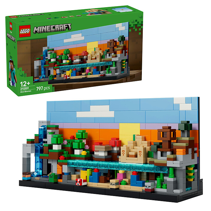 Avis LEGO Minecraft 21589 Mini Biomes