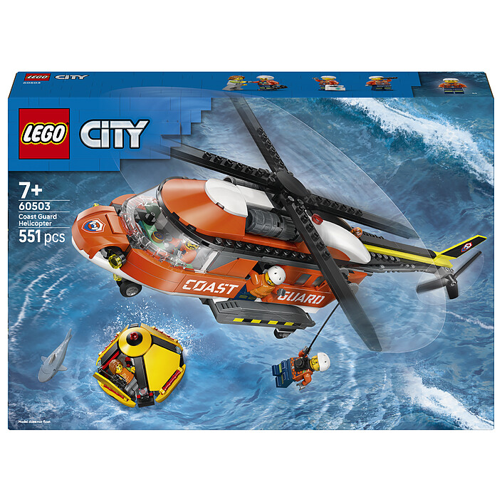 LEGO City 60503 El Helicóptero de la Guardia Costera