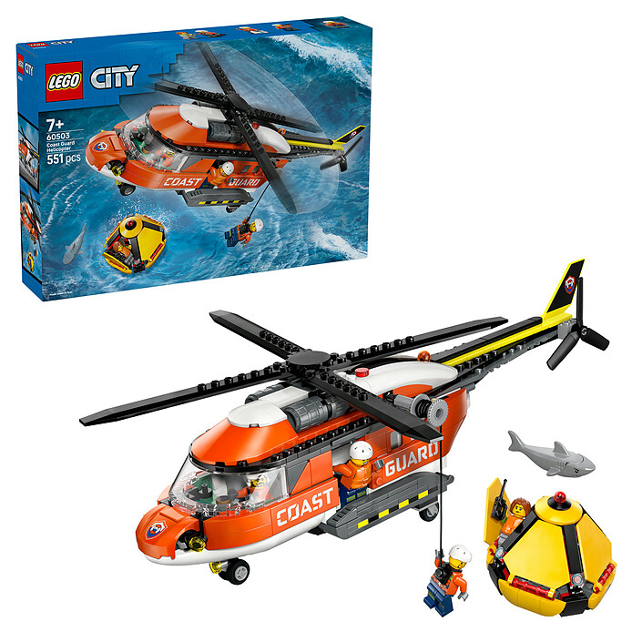 Opiniones sobre LEGO City 60503 El Helicóptero de la Guardia Costera