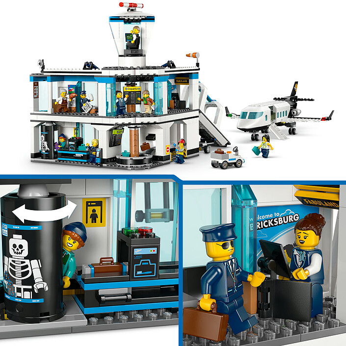 LEGO City 60502 L'Aeroporto e l'Aereo economico