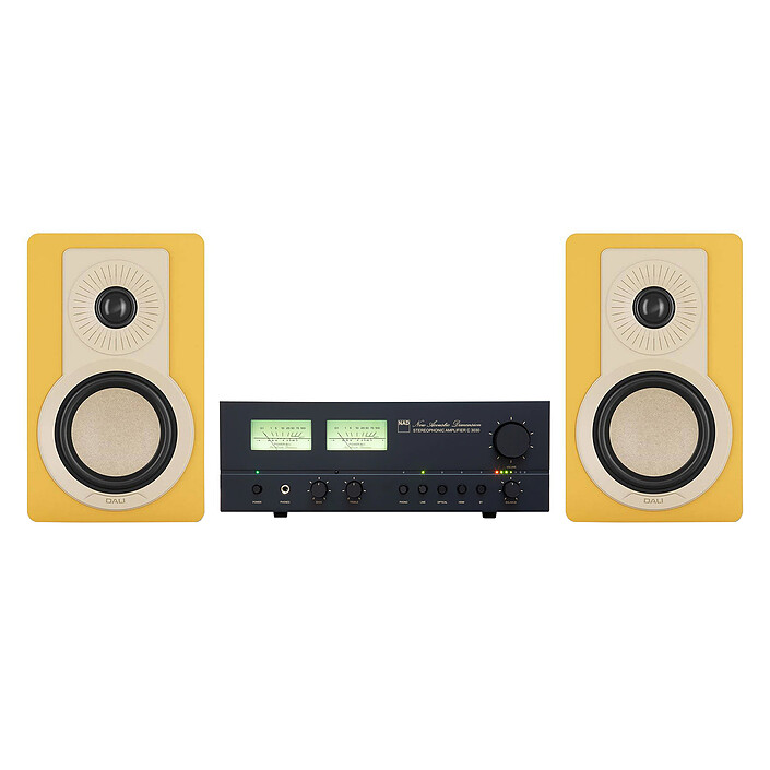 NAD C 3030 + Dali Kupid Jaune