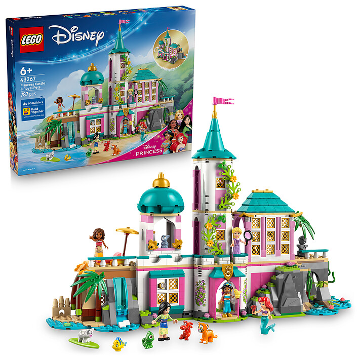 Opiniones sobre LEGO Disney Princess 43267 El Castillo de las Princesas y los Animales Reales