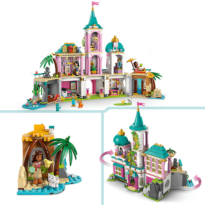 LEGO Disney Princess 43267 El Castillo de las Princesas y los Animales Reales a bajo precio