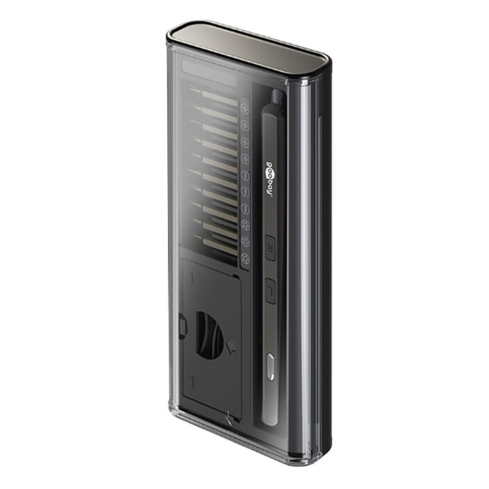 Acheter Goobay Tournevis électrique avec coffret de 20 embouts de précision