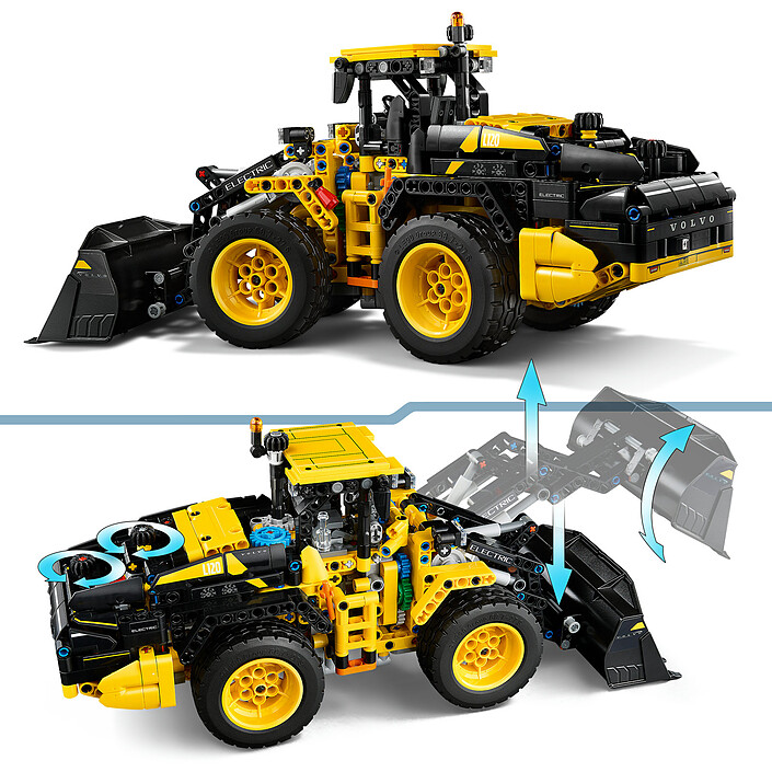 LEGO Technic 42209 La Chargeuse sur Pneus Volvo L120 Electric pas cher