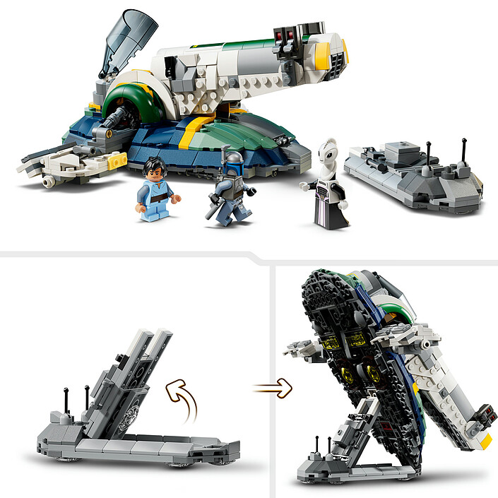 LEGO Star Wars 75433 L'Attaque des Clones Le Vaisseau de Jango Fett pas cher
