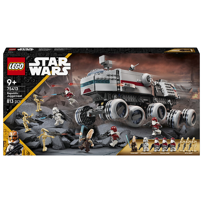 LEGO Star Wars 75413 The Clone Wars Le Juggernaut de la République