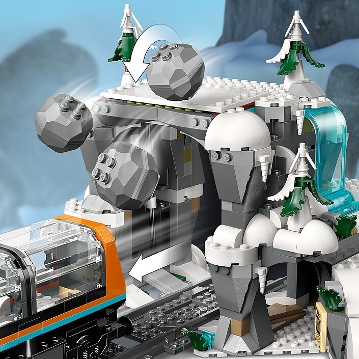 Buy LEGO City 60470 The Arctic Explorers' Express Train