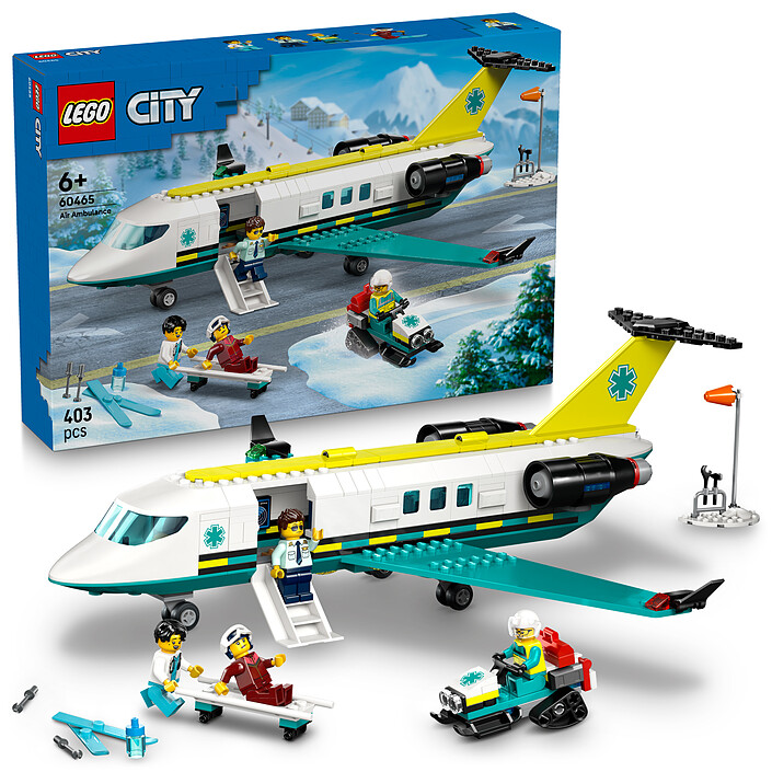 Avis LEGO City 60465 L'Ambulance de Secours Aérienne