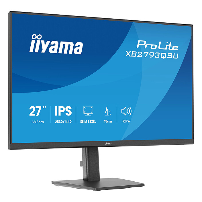 Avis iiyama 27" LED - ProLite XB2793QSU-B1