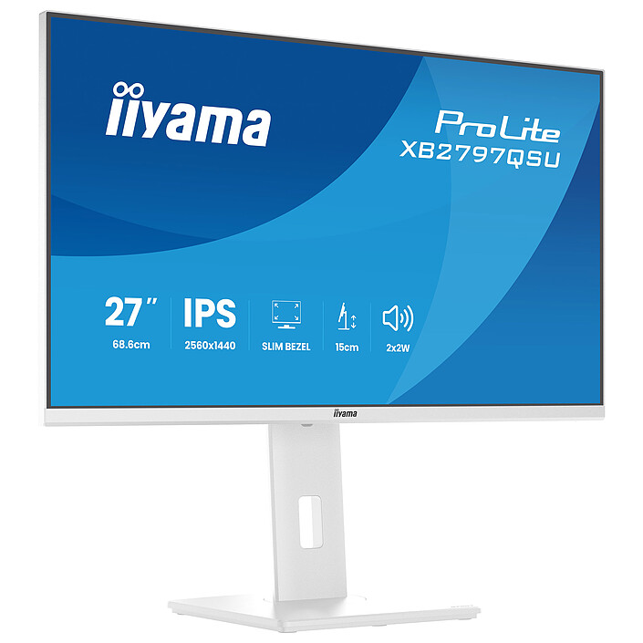 Avis iiyama 27" LED - ProLite XB2797QSU-W1