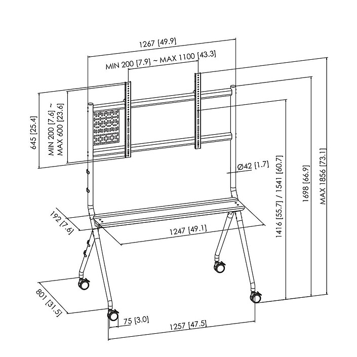 Vogel's Trolley Essential T1021 pas cher