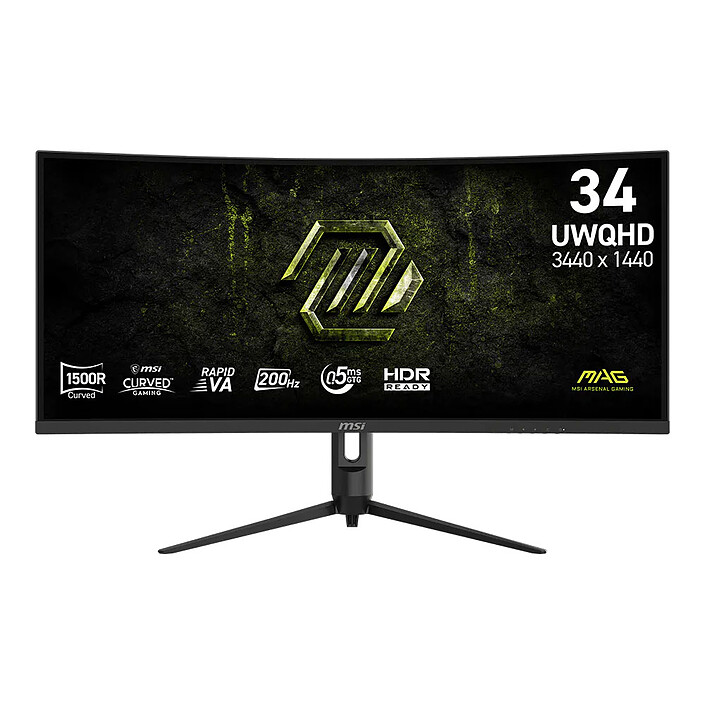 MSI 34" LED - MAG 342CQRF E20