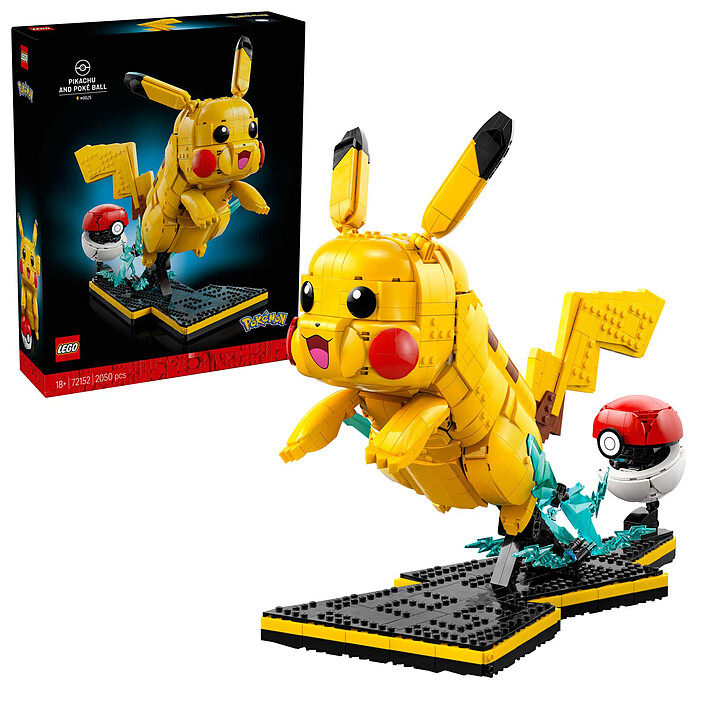 Avis LEGO Pokémon 72152 Pikachu et Poké Ball