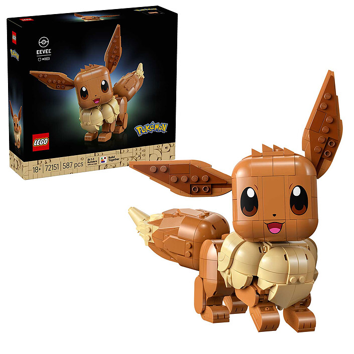 Avis LEGO Pokémon 72151 Évoli