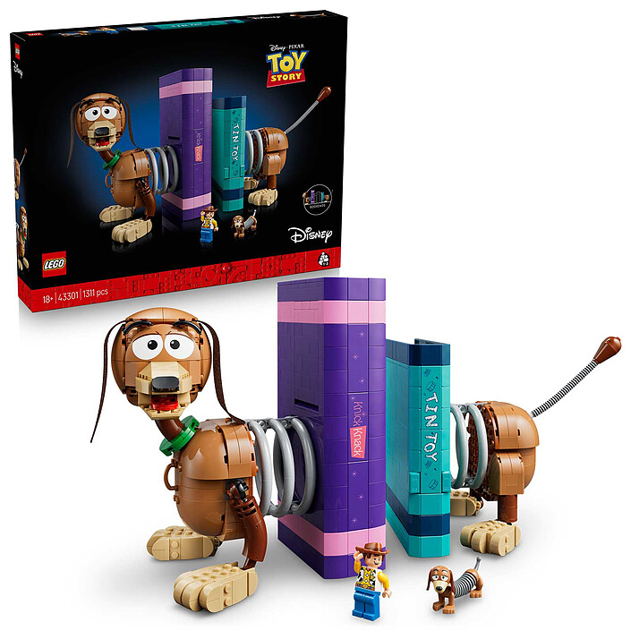 Avis LEGO Disney Pixar 43301 Serre-Livres Zigzag de Toy Story