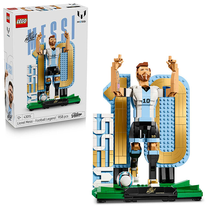 Avis LEGO Editions 43015 Lionel Messi