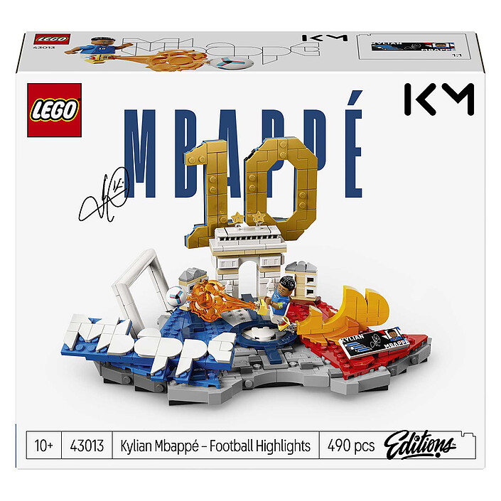 LEGO Editions 43013 Kylian Mbappé - Best Of