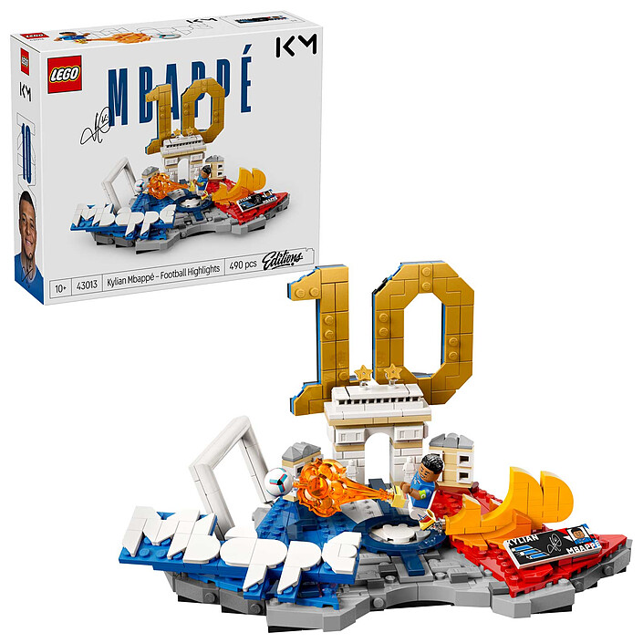 Avis LEGO Editions 43013 Kylian Mbappé - Best Of