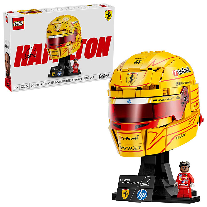 Avis LEGO Editions 43022 Scuderia Ferrari HP Casque de Lewis Hamilton