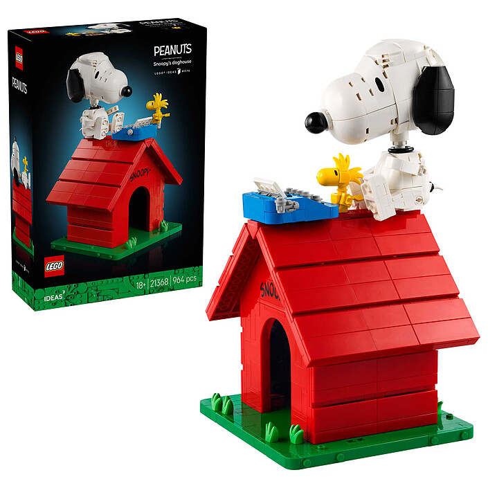 Nota LEGO Ideas 21368 Peanuts : La Cuccia di Snoopy