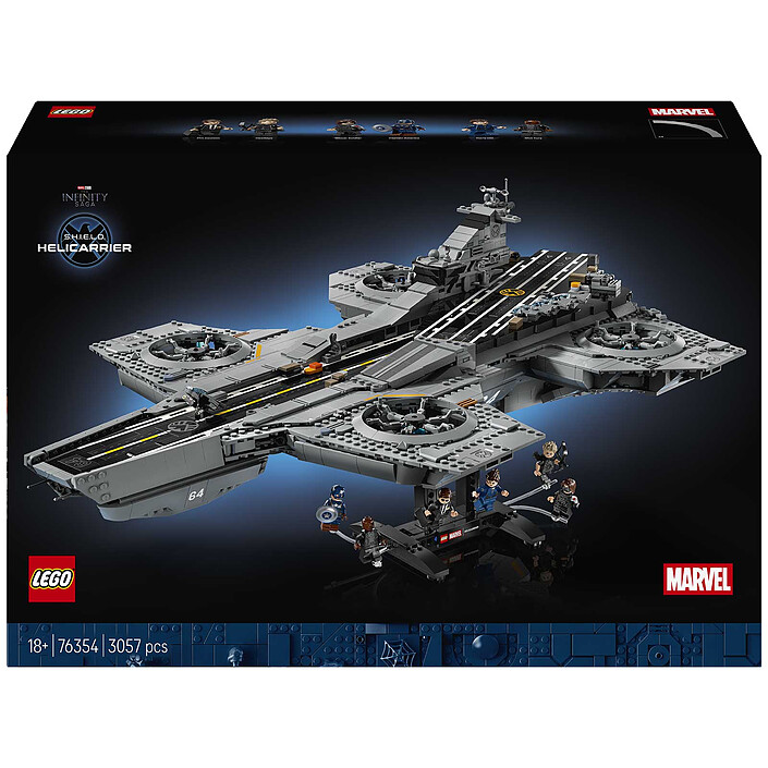 LEGO Marvel 76354 L'Héliporteur du SHIELD