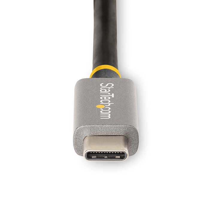 StarTech.com Câble USB4, USB-C, 40 Gbps 8K 120Hz/4K 240Hz, ThunderBolt 4/3 avec Power Delivery 100W - M/M - 1 m pas cher
