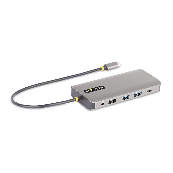 Acheter StarTech.com Adaptateur multiport AV USB-C avec Display Port et HDMI 4K - Hub USB 4 ports, Lecteur de carte SD et PD