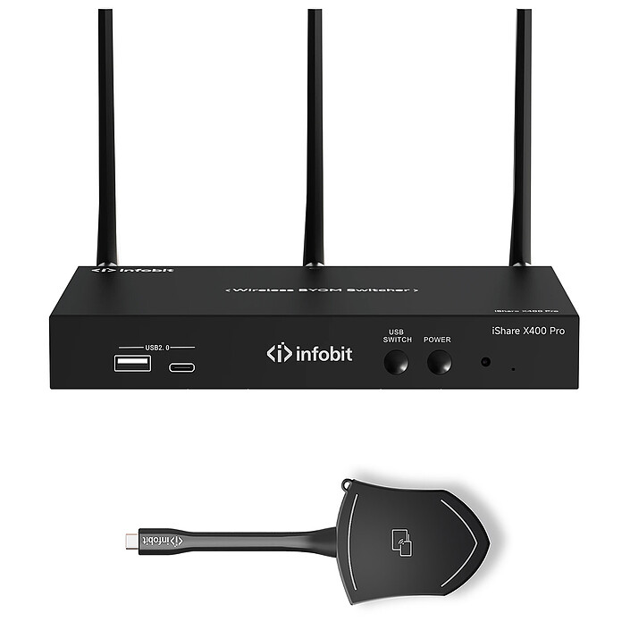 Infobit iShare X400 Pro + iShare CX USB-C (x1)