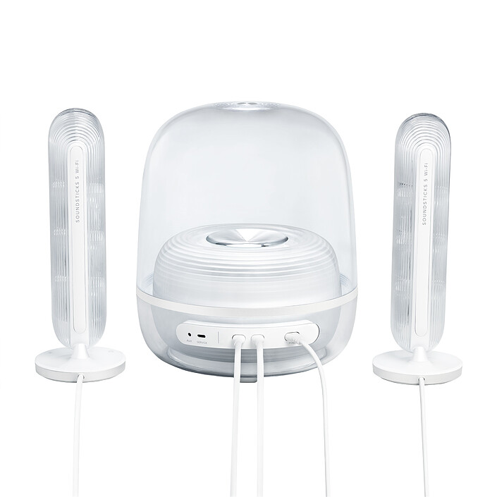 Nota Harman Kardon SoundSticks 5 Wi-Fi Bianco