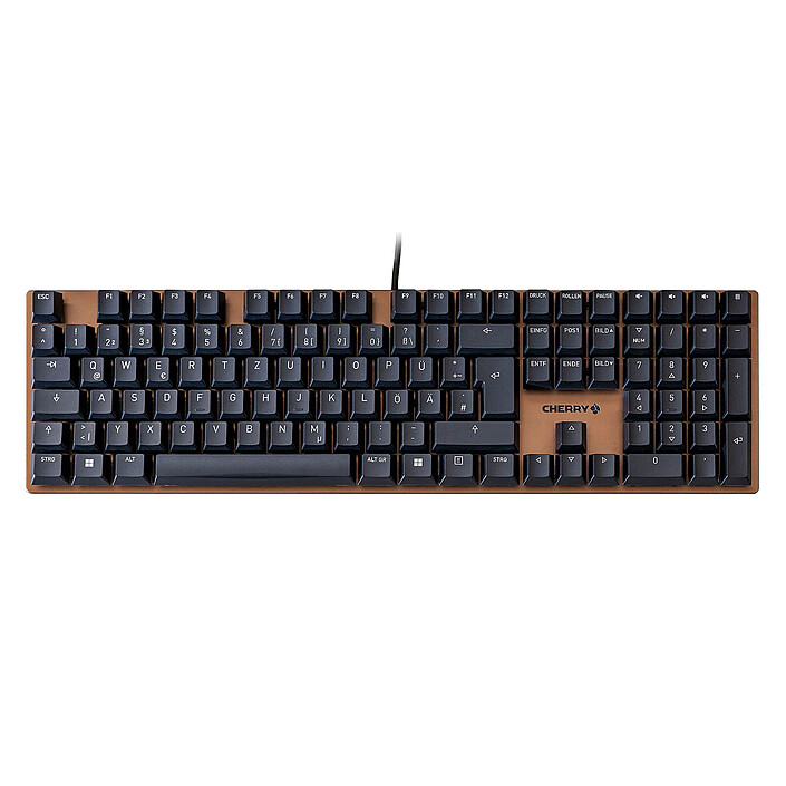 Cherry KC 200 MX - Switches Silent Red (Black/Bronze)