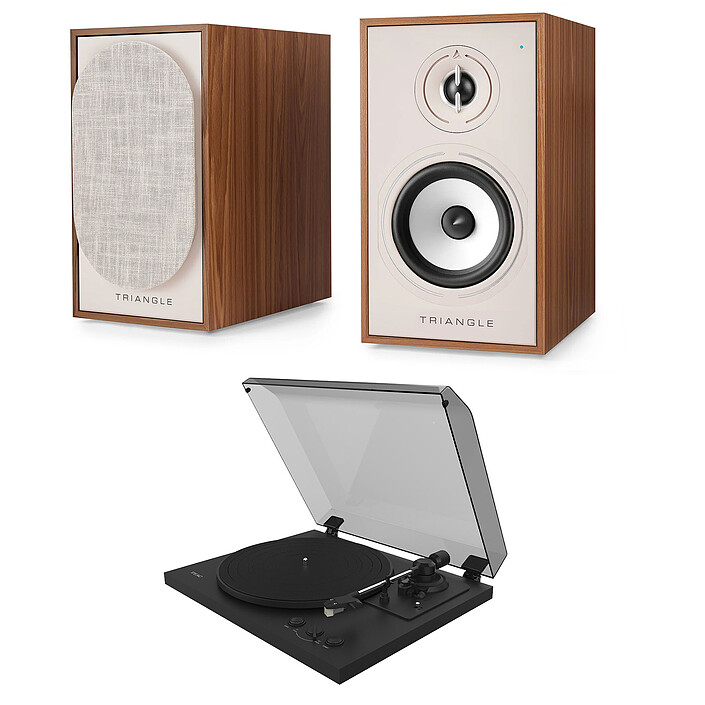 Triangle Borea BR02 CONNECT Chêne + Teac TN-175 Noir