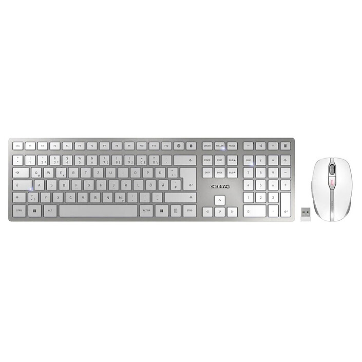 Cherry DW 9100 Slim White/Silver